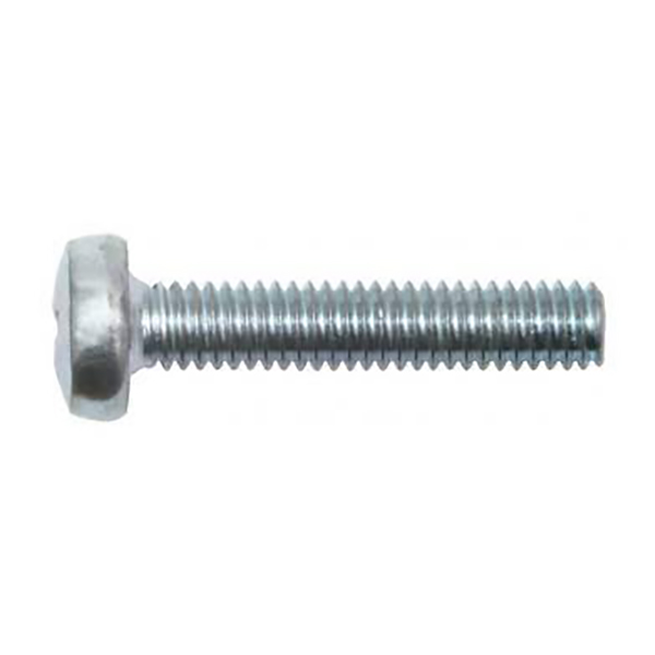 VIS METAUX TETE CYL. ZI - 6,0X80 - 25PCS