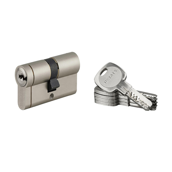 CYLINDRE PROFILE TRANSIT 1 30X30 NICKEL 5CLES CT10