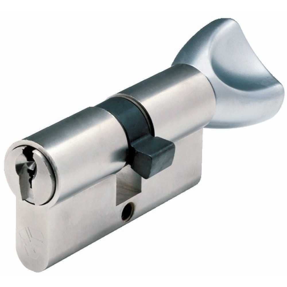 CYLINDRE BOUTON NICKELE 30X30 3CLE(S) 3111 V5