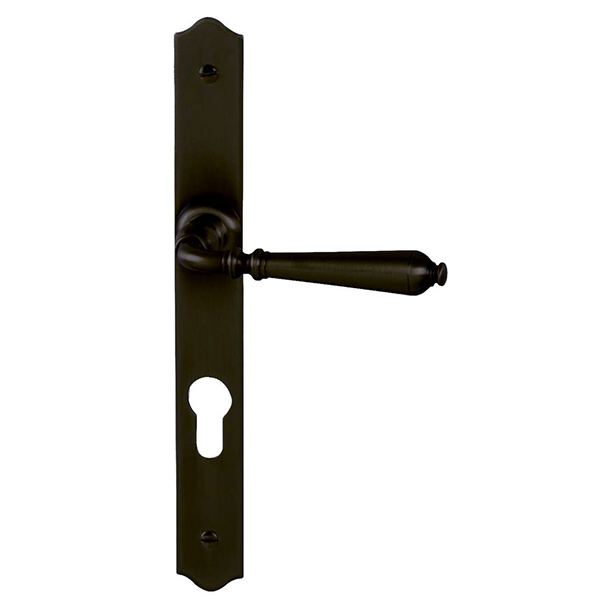 LAZARE FER NOIR SUR PLAQUE DE 43MM CYLINDRE