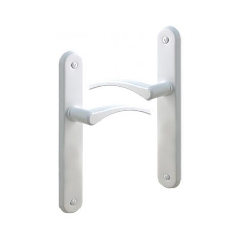 GARNITURE SUR PLAQUE EVA ALUMINIUM BLANC BEC DE CANE