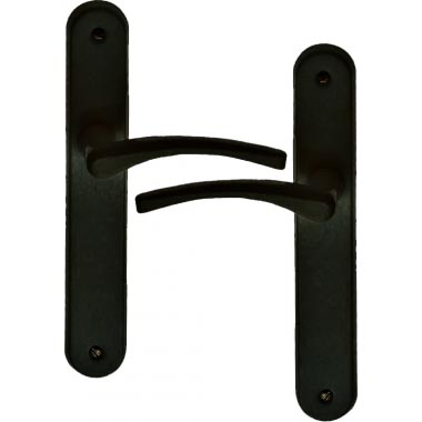 GARNITURE SUR PLAQUE EVA ALUMINIUM NOIR BEC DE CANE