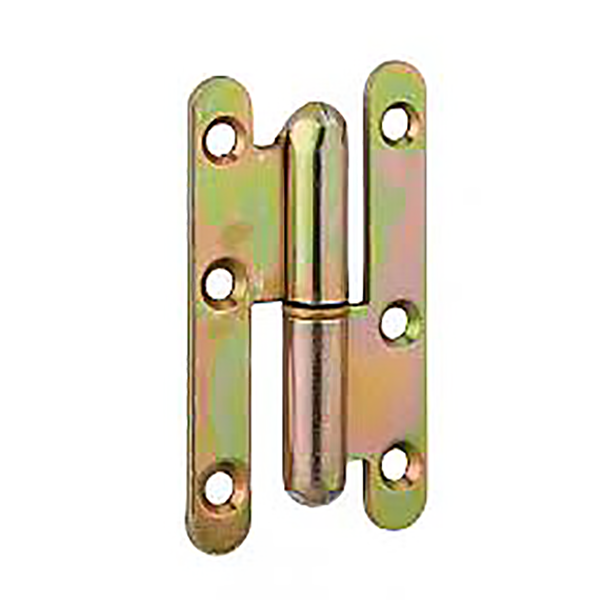PAUMELLE A BAGUE LAITON 110X55 BOUT CARRE AMSUA