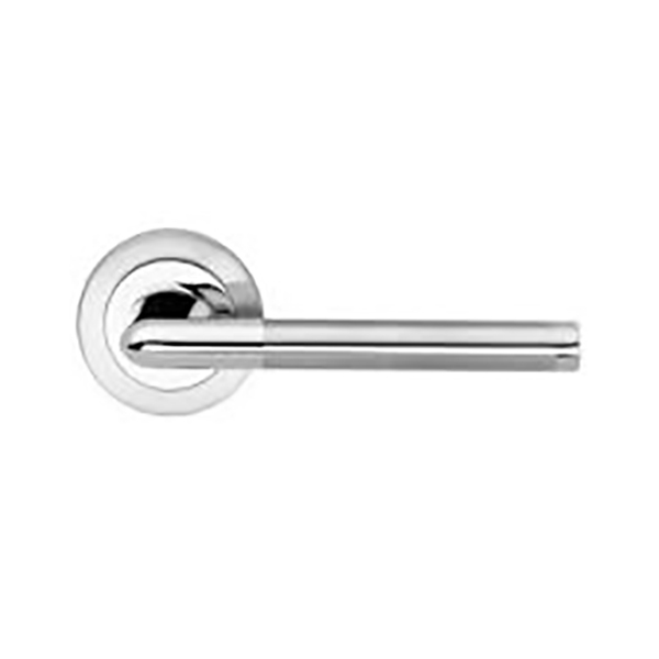 POIGNEE DE PORTE SUR ROSACE EN ZINC 630G