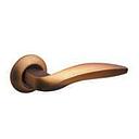 POIGNEE DE PORTE SUR ROSACE EN ZINC 730G