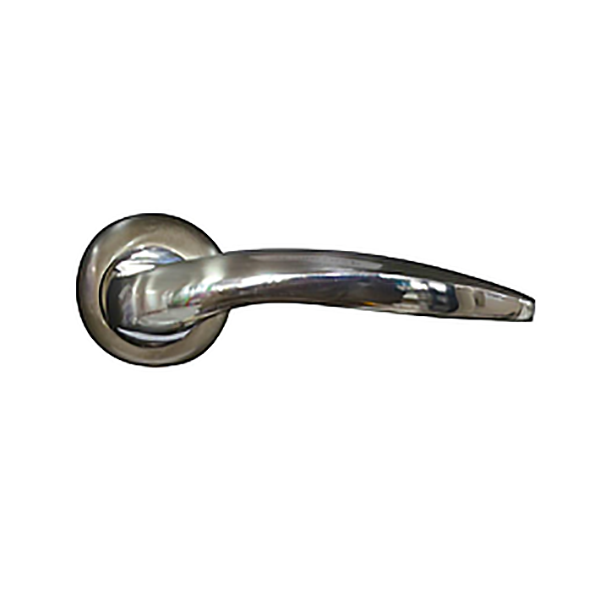 POIGNEE DE PORTE SUR ROSACE EN ZINC 685G