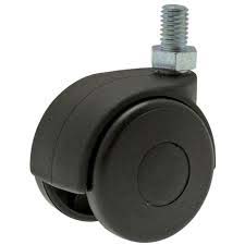 ROULETTE TWINY NOIR PIVOTANTE 40K D50