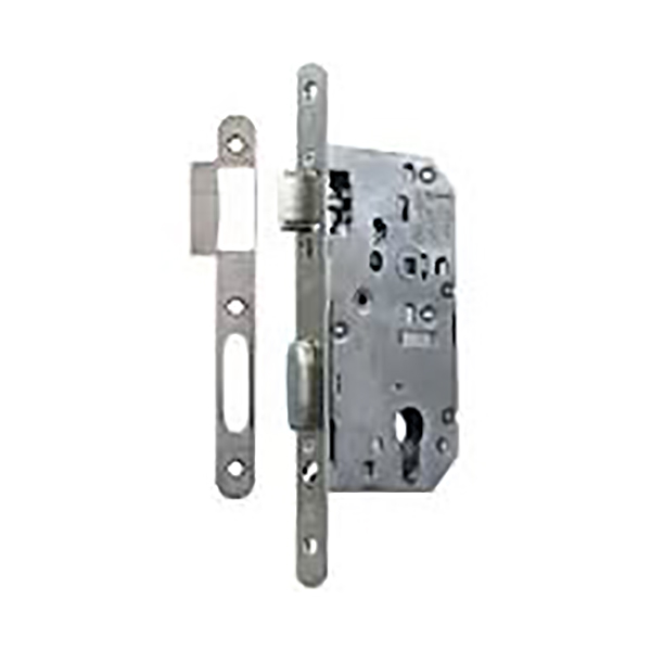 SERRURE D455 CLE I AXE50 ENTRAXE70 C7 BR INOX BROSSE DROITE REVERSIBLE SANS GACHE