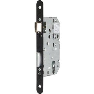 SERRURE D455 CLE I AXE50 ENTRAXE70 C7 BC LAITON DROITE REVERSIBLE AVEC GACHE