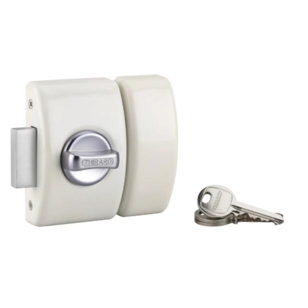 VERROU DESIGN BOUTON CYLINDRE 45 BL