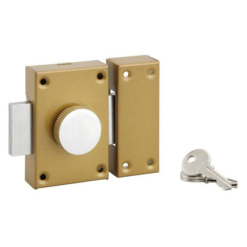 VERROU CAMBRE BUTTON CYLINDRE 40 3CLES VSP