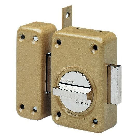 VERROU V-136 BOUTON COFFRE VERNI BRONZE 19762000/7640