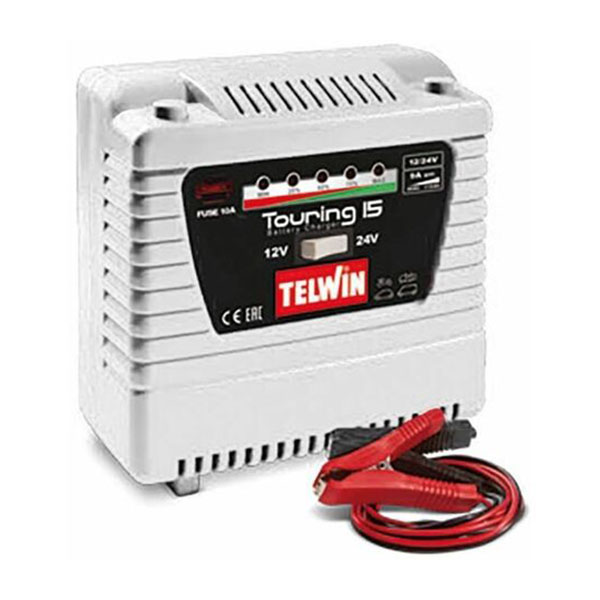 CHARGEUR DE BATTERIE ELECTRONIQUE 220 V 12/24V 115 AH MAX TOURING 18