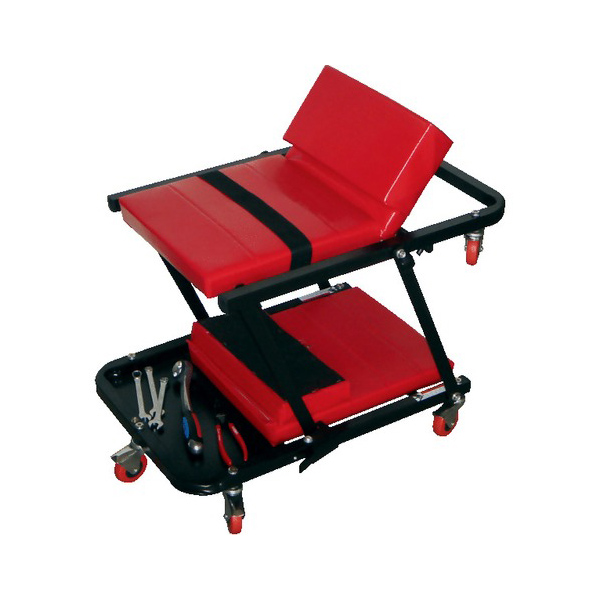 CHARIOT GARAGISTE COUCHETTE REMBOUREE