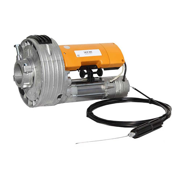 MOTEUR RIDEAU METALLIQUE Ø200 MM AXE 60 MM CAPACITE 260 NM 800 W AVEC ELECTROFREIN UNITITAN SUPER HTE