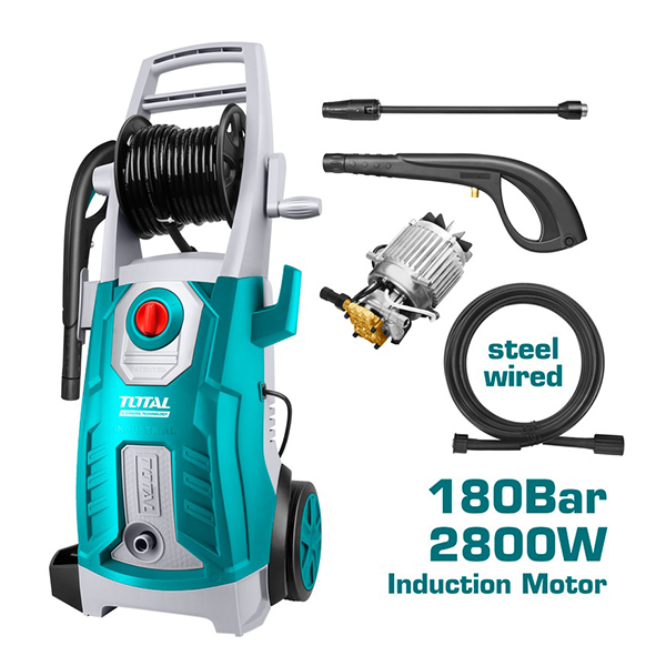 NETTOYEUR HAUTE PRESSION 220V 2800W 180BAR 7,3L/MIN