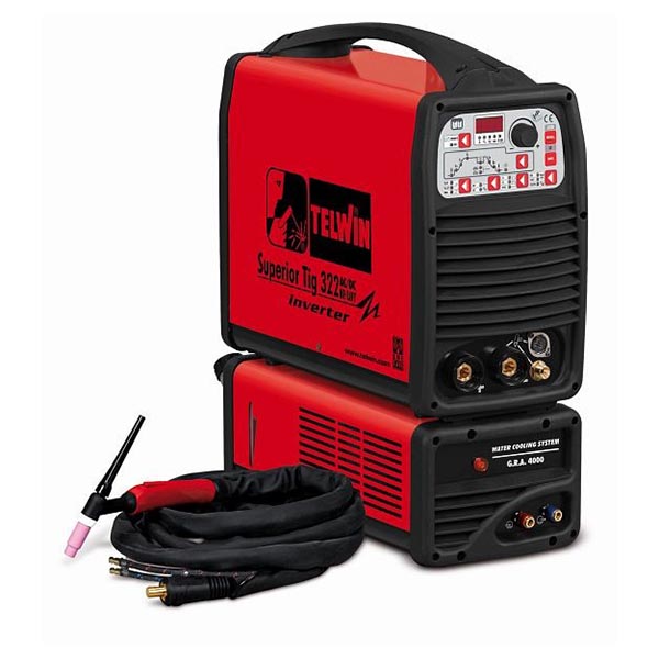 POSTE DE SOUDAGE INVERTER TIG SUPERIOR TIG 270 A 380 V 322 AC/DC-HF/LIFT AQUA