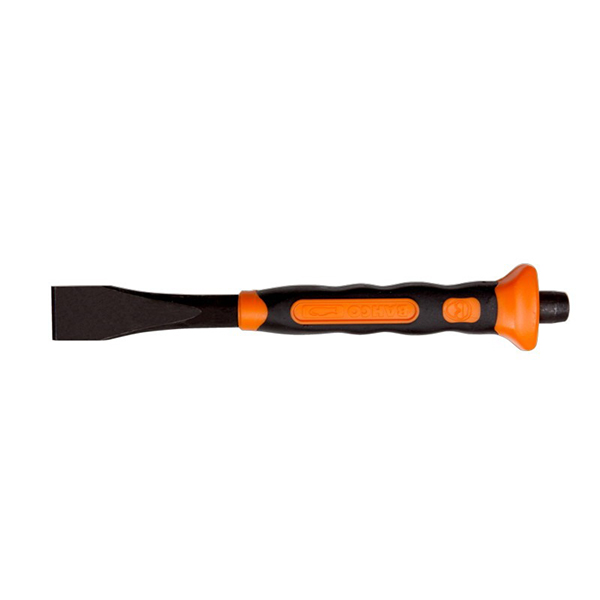 BURIN PLAT AVEC PROTECTION - 20X185MM