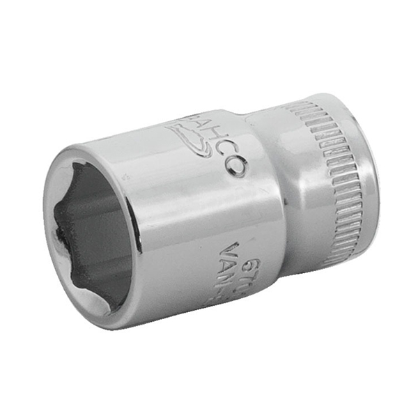 DOUILLE 1/4" - 6 PANS - 9 MM