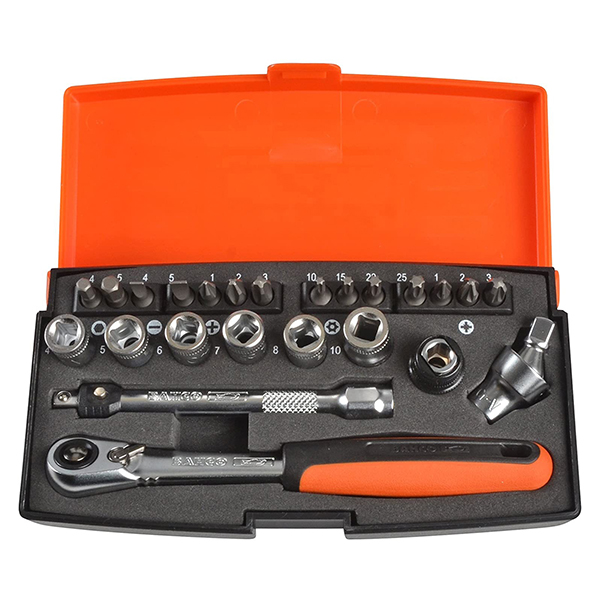 COFFRET CLE A DOUILLE 24 PCS - 1/4"