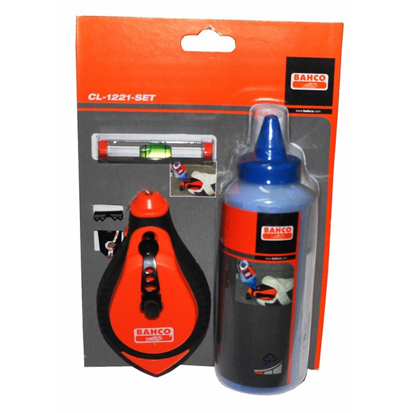 KIT CORDEAU TRACEUR 3 VITESSES + POUDRE BLEU + NIVEAU