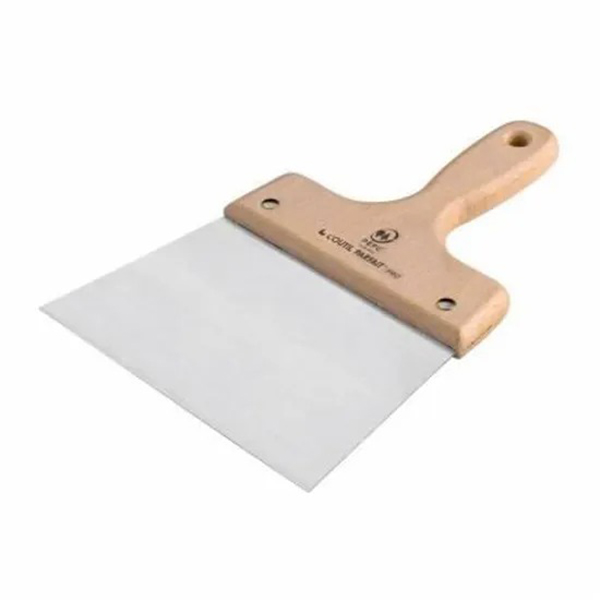 COUTEAUX A ENDUIRE ACIER BOIS 14CM