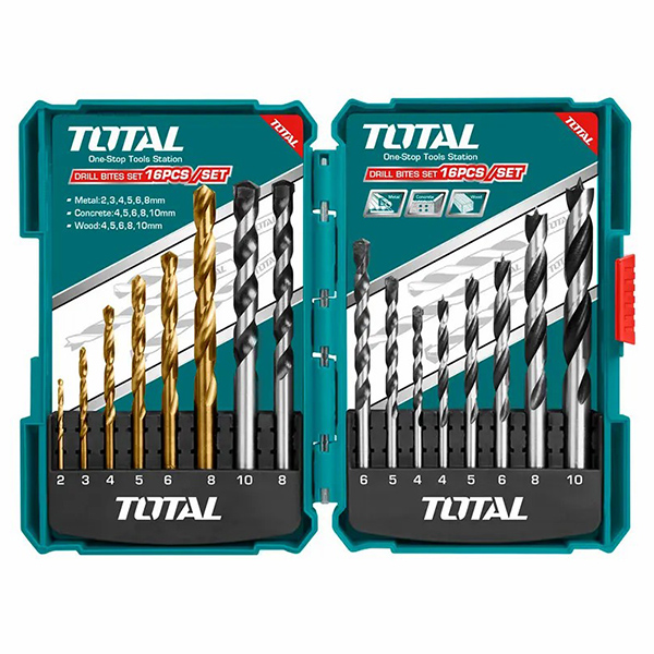 COFFRET MECHES 16 PCS ( METAL, BETON, BOIS )