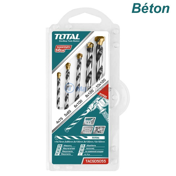 COFFRET MECHES A BETON 5 PCS