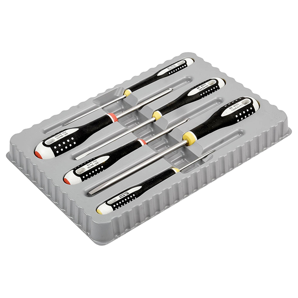 COFFRET DE TOURNEVIS EN INOX 6 PCS - PH ET SL