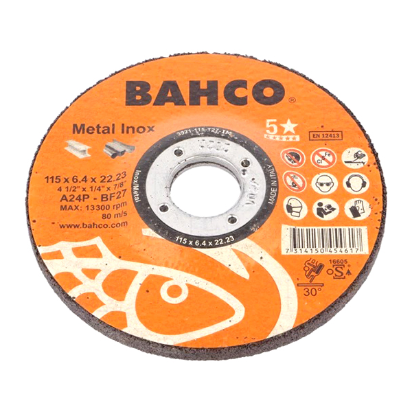 DISQUE A EBARBER METAL - 115X6.4X22.2 MM