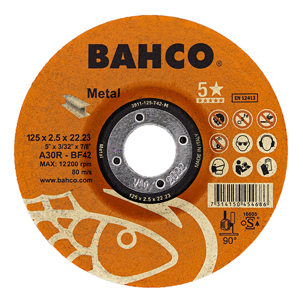 DISQUE A TRONCONNER METAL - D125X2.5X22.2 MM