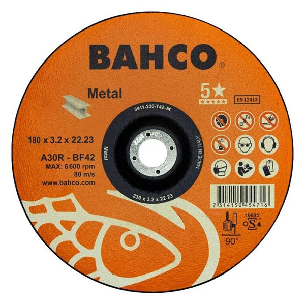 DISQUE A TRONCONNER METAL - D180X3.2X22.2 MM