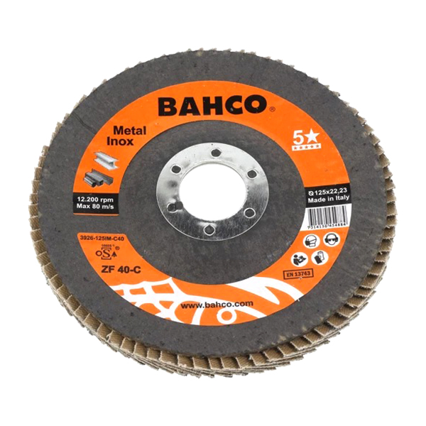 DISQUE A LAMELLES CONIQUE G40 - D125 MM