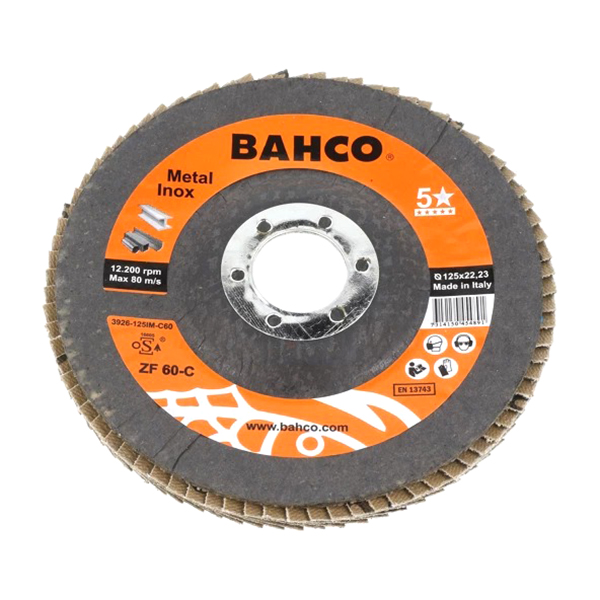 DISQUE A LAMELLES CONIQUE G60 - D125 MM