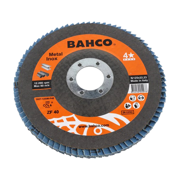 DISQUE A LAMELLES PLAT G40 - D125 MM
