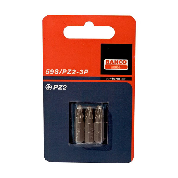 JEU D EMBOUT DE VISSAGE PARKER 3 PCS - 25 MM - PZ2