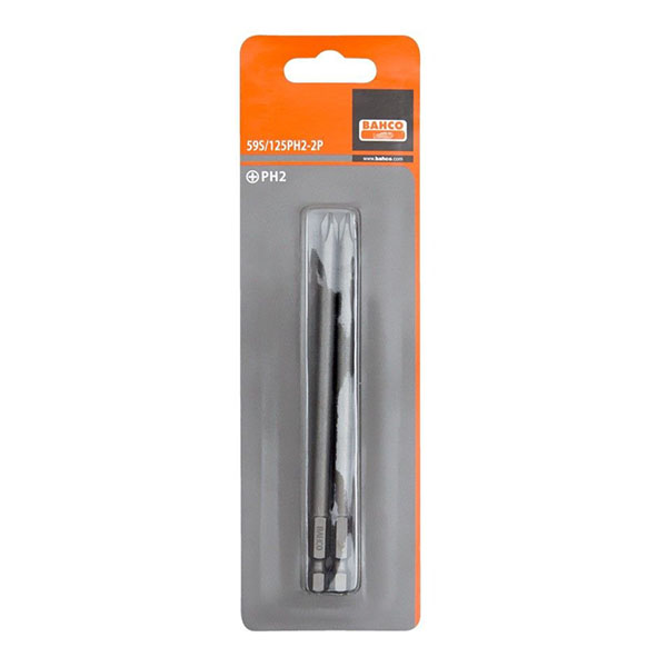 JEU D EMBOUT DE VISSAGE PARKER 2 PCS - 125 MM - PH2
