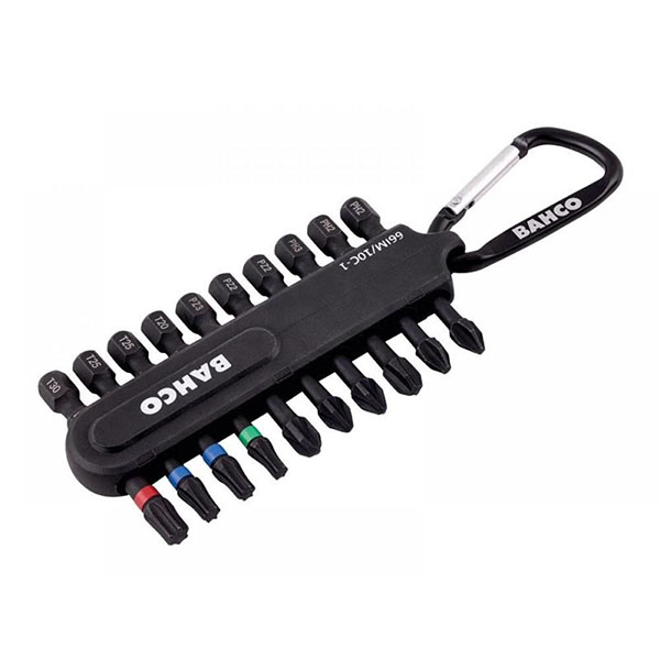 JEU D EMBOUT DE VISSAGE A CHOC 10 PCS - 50 MM - PH, PZ, TORX