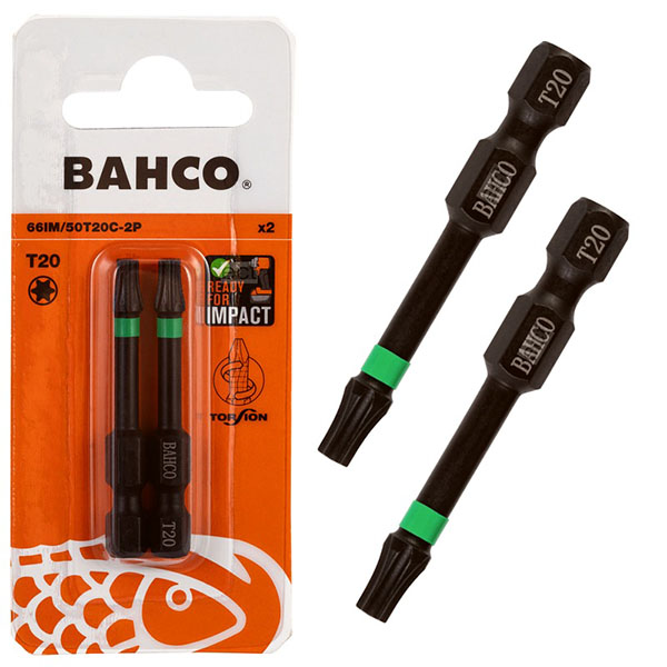 JEU D EMBOUT DE VISSAGE A CHOC TORX 2 PCS - 50 MM - T20