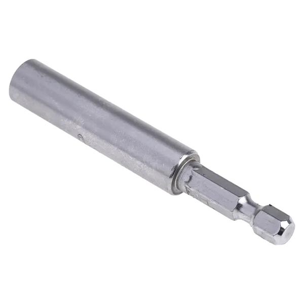 PORTE-EMBOUT MAGNETIQUE AVEC BAGUE DE RETENTION - 1/4" - 75 MM