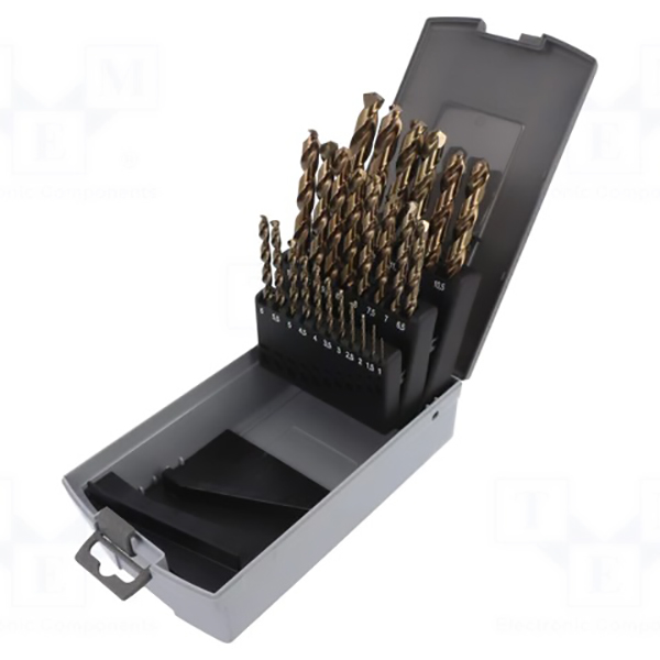 COFFRET FORET COBALT 25 PCS - 1 A 13 MM