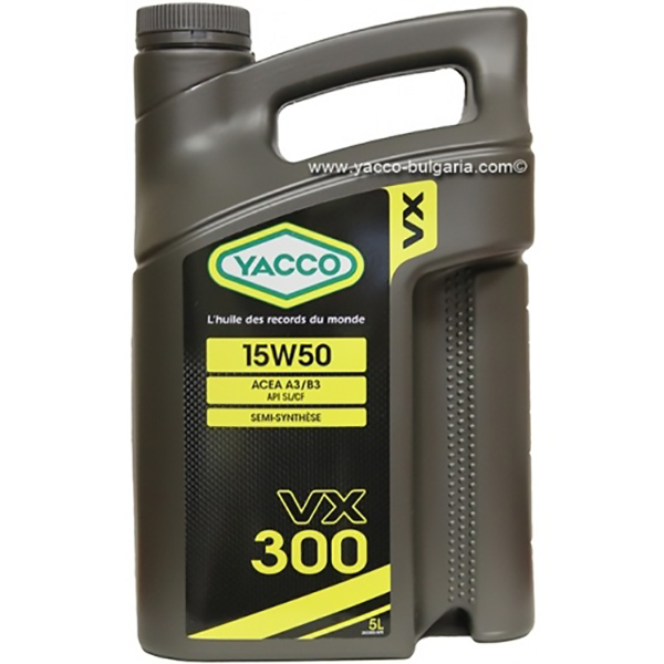 HUILE MOTEUR VX 300 15W50 SL/CF 5LITRES
