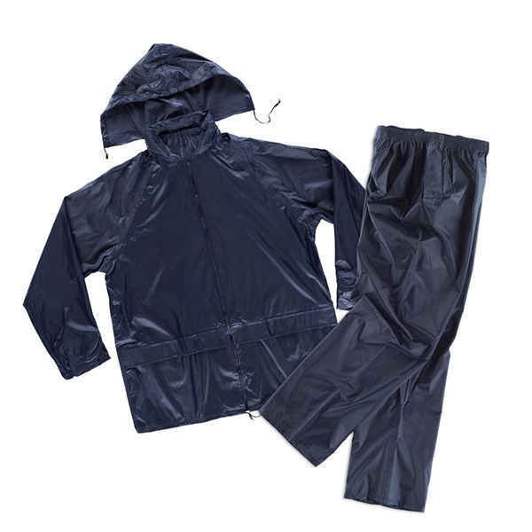 IMPERMEABLE 2 PIECES BLEU TAILLE S