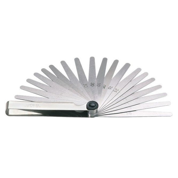 JAUGE D EPAISSEUR 20 PCS - 0.05 A 1MM