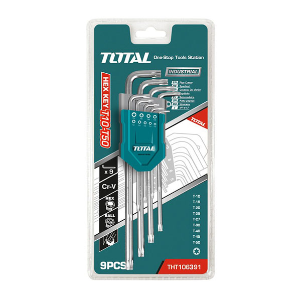 JEU DE CLE ETOILE 9PCS T10-T50