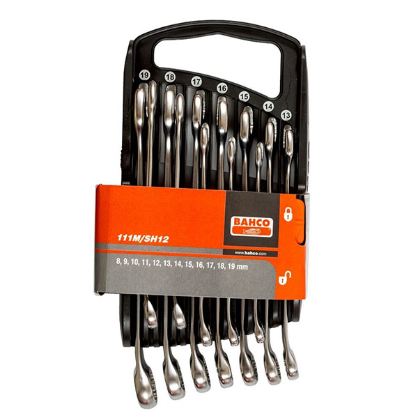 JEU DE CLE MIXTE 12 PCS - 8 A 19 MM