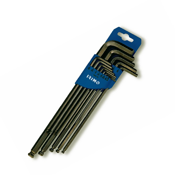 JEU DE CLE ALLEN TETE SPHERIQUE 13 PCS - 1/20" A 3/8"