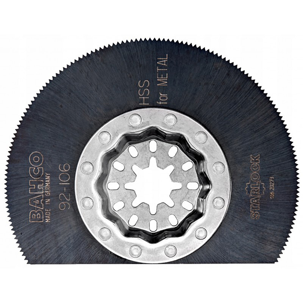 LAME EN SEGMENT POUR OUTIL MULTIFONCTIONS - D85 MM (METAUX)