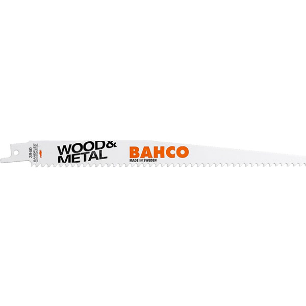 JEU DE LAME POUR SCIE SABRE 2 PCS - 6 DP - L300 MM (BOIS ET METAUX)