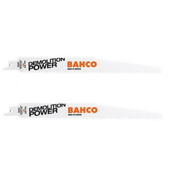 JEU DE LAME POUR SCIE SABRE 2 PCS - 5/8 DP - L228 MM (TRAVAUX INTENSIFS)